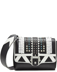 Paula Cademartori Embellished Leather Shoulder Bag