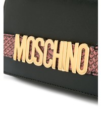 Moschino Foldover Logo Shoulder Bag