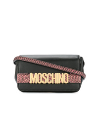 Moschino Foldover Logo Shoulder Bag