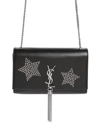 Saint Laurent Medium Kate Tassel Stars Leather Bag