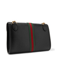 Gucci Rajah Small Embellished Leather Shoulder Bag