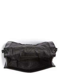 Rebecca Minkoff Small Love Embellished Leather Crossbody Bag Black