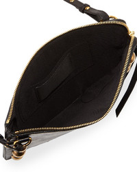 Marc Jacobs The Cabochons Secret Leather Crossbody Bag Black