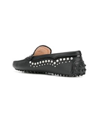 Tod's Gommini Pantofola Ricamo Tex Loafers