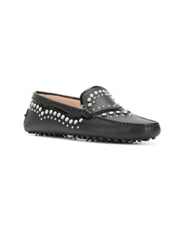 Tod's Gommini Pantofola Ricamo Tex Loafers