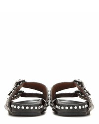 Givenchy Embellished Leather Sandals