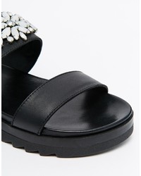 Carvela Kamilla Embellished Slider Sandals