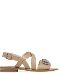 BCBGeneration Remy Two Piece Bling Flat Sandals