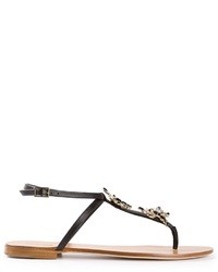Roberto Cavalli Dragonfly Embellished Sandal