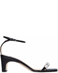 Sergio Rossi 60mm Embellished Leather Sandals