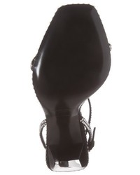 Saint Laurent Freja Crystal Embellished Sandal