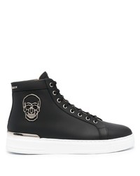 Philipp Plein High Top Skull Sneakers