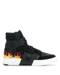 Philipp Plein Phantom Kick Hi Top Sneakers