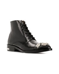 Toga Pulla Polished Lace Up Boots