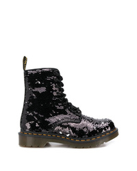 Dr. Martens Sequined Military Boots