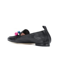 Anna F. Bead Embellished Loafers