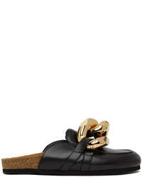 JW Anderson Black Chain Loafers