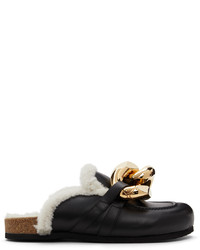 JW Anderson Shearling Chain Loafers