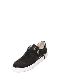 D-S!de Star Studs Leather Sneakers