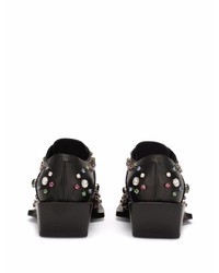 Dolce & Gabbana Gemstone Embellisht Oxford Shoes