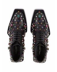 Dolce & Gabbana Gemstone Embellisht Oxford Shoes