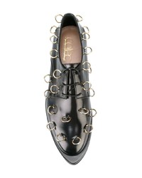 Coliac Piercing Embellished Derby Shoes