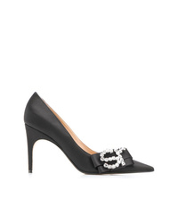 Sergio Rossi Embellished Bow Pumps