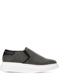 Alexander McQueen Extended Sole Embellished Sneakers