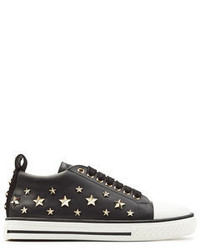 RED Valentino Red Valentino Embellished Leather Sneakers