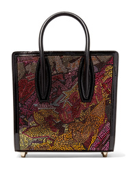 Christian Louboutin Paloma Small Embellished Printed Leather Tote