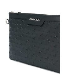 Jimmy Choo Derek Star Embellished Pouch