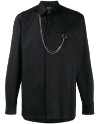 Just Cavalli Chain Detail Long Sleeve Shirt