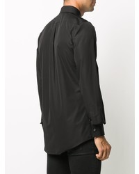 DSQUARED2 Stud Embellished Curved Hem Shirt