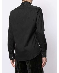 Emporio Armani Stud Embellished Shirt