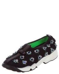 Christian Dior Fusion Bead Embellished Sneakers
