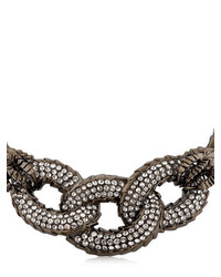 Giuseppe Zanotti Design Swarovski Embellished Chain Choker