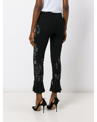 Amen Embellished Cropped Trousers