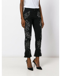 Amen Embellished Cropped Trousers