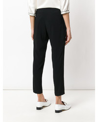 MSGM Embellished Trim Cropped Trousers