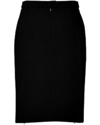 Preen by Thornton Bregazzi Leatherwool Embellished Dotty Skirt In Black