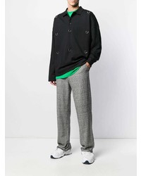 Raf Simons X Fred Perry Oversized Laurel Wreath Polo Shirt