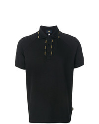 Cavalli Class Embellished Collar Polo Shirt