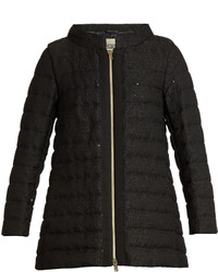 Herno Sequin Embellished Boucl Quilted Down Coat