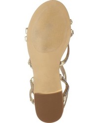 Menbur Acedera Embellished Flat Sandal
