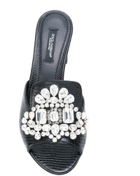 Dolce & Gabbana Bianca Embellished Sandals