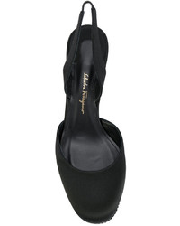 Salvatore Ferragamo Embellished Sling Back Sandals