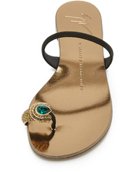 Giuseppe Zanotti Embellished Toe Sandals