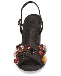 Topshop Rubies Crystal Embellished Sandal