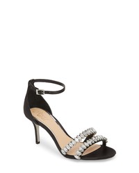 JEWEL BADGLEY MISCHKA Melania Crystal Embellished Sandal