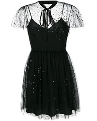 RED Valentino Sequin Embellished Mini Dress